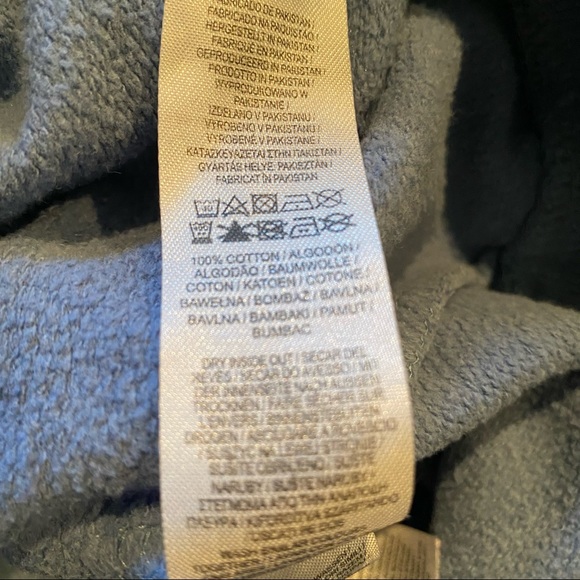 Primark Blue Grey 100% Cotton Oversized Crewneck Sweatshirt - Picture 7 of 7